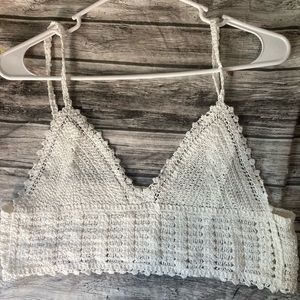 Crochet crop top